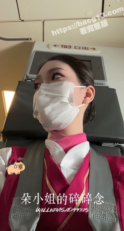 推特南航空姐 朵小姐的碎碎念 飞机上大胆露出 被金主后入爆操！-51吃瓜网